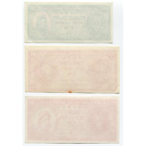 Hong Kong 5 - 10 - 10 Cents 1945 - 1965 (ND)