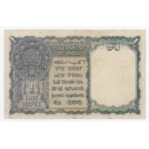 India British 1 Rupee 1943 (ND)