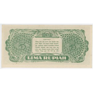 Indonesia 5 Rupiah 1947