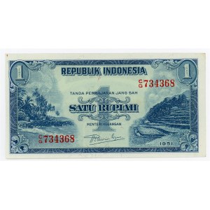 Indonesia 1 Rupiah 1951