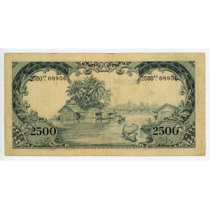 Indonesia 2500 Rupiah 1957