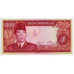 Indonesia 100 Rupiah 1960 (1964)