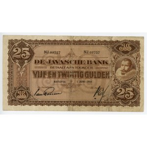 Netherlands Indies 25 Gulden 1926