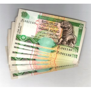 Sri Lanka 30 x 10 Rupees 2004