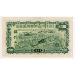 Vietnam 5000 Dong 1953