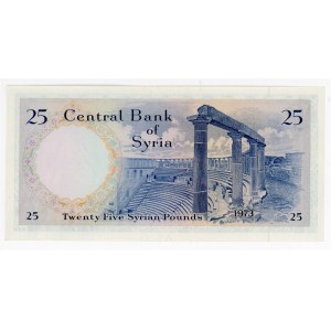 Syria 25 Pounds 1973