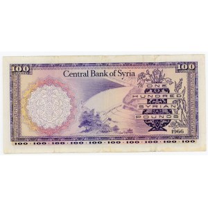 Syria 100 Pounds 1966