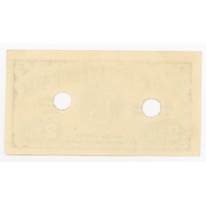 Latvia Libava 2 Roubles 1915 Notgeld