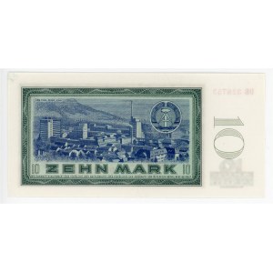 Germany - DDR 10 Mark 1964