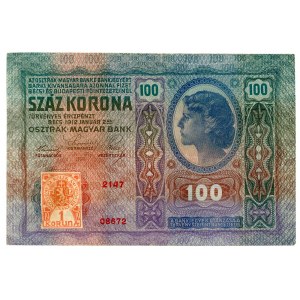 Czechoslovakia 100 Korun 1912 (1919)