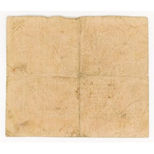 Hungary Rozsnyó 6 Pengo 1849 Error Note