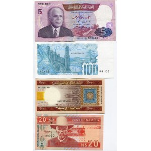 Africa Lot of 4 Notes 1982 - 2004