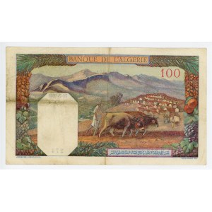 Algeria 100 Francs 1940