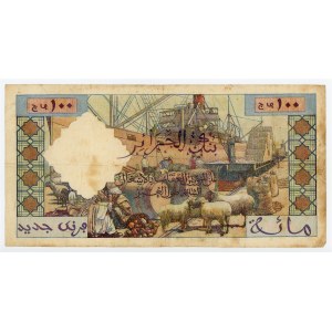 Algeria 100 Nouveaux Francs 1961