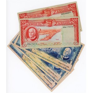 Angola Lot of 5 Banknotes 1970