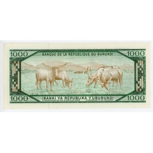 Burundi 1000 Francs 1982