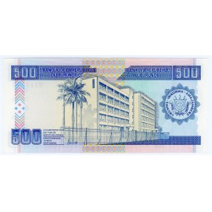 Burundi 500 Francs 1995