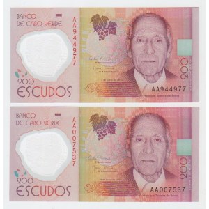 Cabo Verde 2 x 200 Escudos 2014