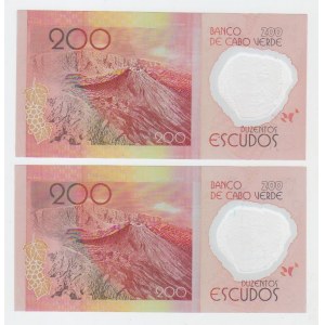 Cabo Verde 2 x 200 Escudos 2014