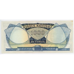 Congo Democratic Republic 1000 Francs 1961