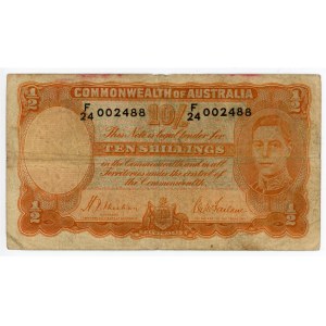 Australia 10 Shillings 1939 - 1941 (ND)