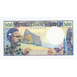 French Polynesia 500 Francs 1985 (ND)