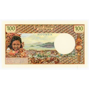 New Caledonia 100 Francs 1971 (ND)