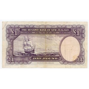 New Zealand 1 Pound 1955 - 1956 (ND)