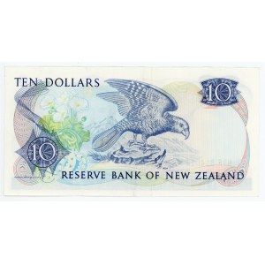 New Zealand 10 Dollars 1985 - 1989 (ND)
