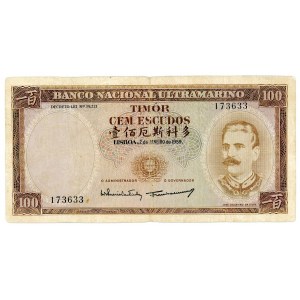 Timor 100 Escudos 1959