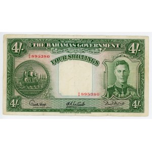 Bahamas 4 Shillings 1936