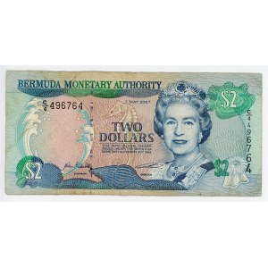 Bermuda 2 Dollars 2007