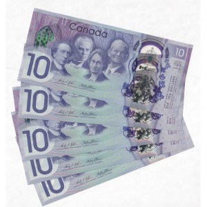 Canada 5 x 10 Dollars 2017 Commemorative