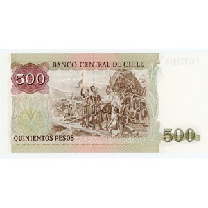 Chile 500 Pesos 1990