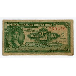 Costa Rica 25 Centimos 1919