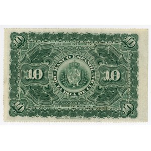 Cuba 10 Pesos 1896