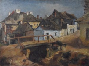 Mieczysław OLEJ (1898-1978), Sztetl, 1929
