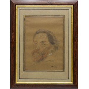 Léon (KAMIR) KAUFMANN (1872-1933), Portret mężczyzny