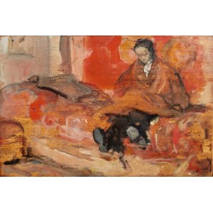 Maria OPOLSKA (1888-1957), Study.
