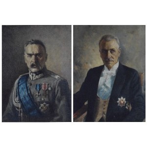Adolf Herman DUSZEK (1872-1964), Mężowie stanu - para portretów