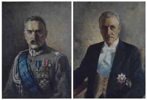 Adolf Herman DUSZEK (1872-1964), Mężowie stanu - para portretów