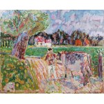 Jan WODYŃSKI (1903-1988), Powrót z pastwiska, 1974