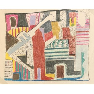 Maria RITTER (1899-1976) , Kompozycja abstrakcyjna, lata 60.-70. XX