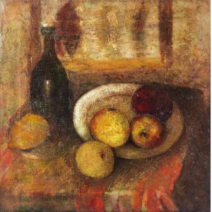 Karol SICIŃSKI (1883-1965), Martwa natura z jabłkami