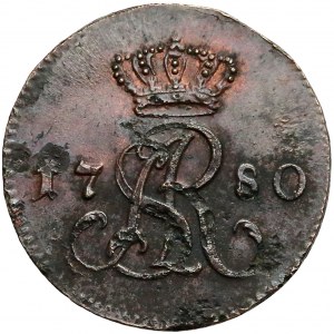 Poniatowski, polpenny 1780 E.B.