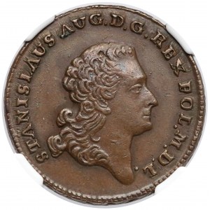 Poniatowski, Trojak 1766-G, Kraków - głowa - ŁADNY