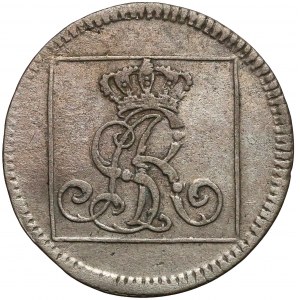 Poniatowski, Grosz srebrny 1766 F.S. - z napisem