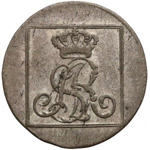 Poniatowski, Grosz srebrny 1779 E.B. - bez krzyża