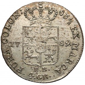 Poniatowski, Złotówka 1789 E.B.