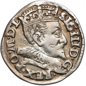 Zygmunt III Waza, Trojak Wilno 1593 - data u dołu